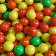 Жевательная резинка 22 мм "Райские кислинки" (с начинкой) 1430 штук