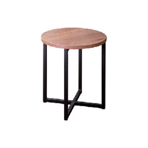 Стол (для кухни, столовой, гостиной) журнальный Loft №3 Дуб Табак, Материал каркаса - Металл, Цвет каркаса - Черный,