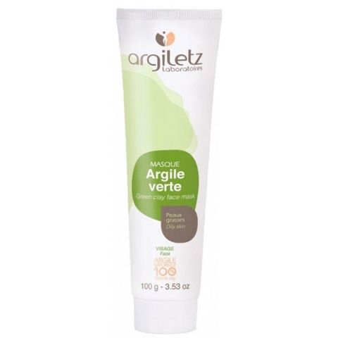 Маска для лица с зеленой глиной для жирной кожи Argiletz, 100 гр (срок годности до 02.2023)