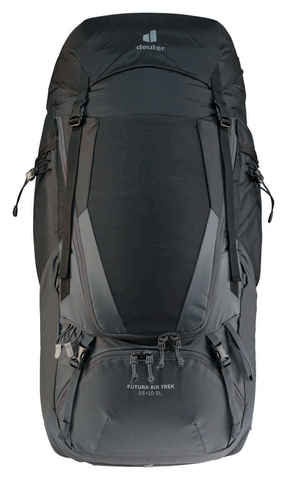 Картинка рюкзак туристический Deuter Futura Air Trek 55+10 SL black-graphite - 10