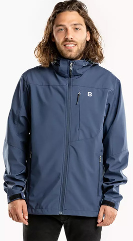 Премиальная Мембранная Куртка 8848 Altitude Padore Softshell Jacket Indigo мужская