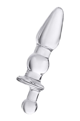 Стеклянная анальная втулка - 17 см. - Sexus Sexus Glass 912216