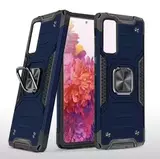 Противоударный чехол Strong Armour Case с кольцом для Xiaomi 12T, 12T Pro (Синий)