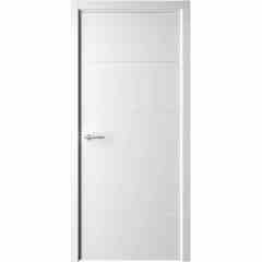 Купить Межкомнатная дверь эмаль Геометрия 4 белая глухая