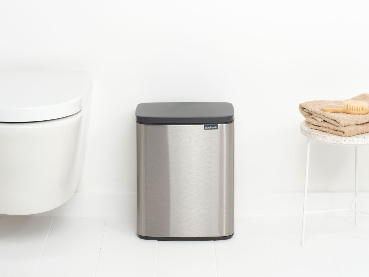 Мусорный бак Bo (12 л), Стальной матовый (FPP), арт. 230486 - фото 9