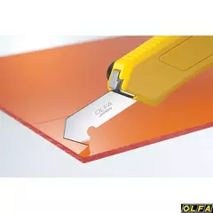 OLFA 13 мм, для пластика, усиленный резак (OL-PC-L)