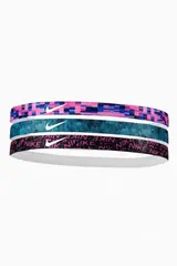 лента для волос Nike Printed 3pack - многоцветный