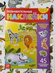 Многоразовые наклейки 