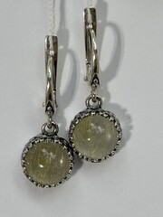Искра (серьги из серебра)