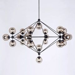 люстра Modo Chandelier 21 Globes Black