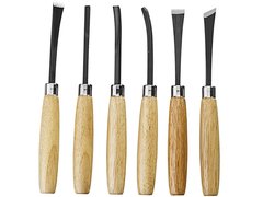 STAYER MaxCut 6 предм, набор фигурных стамесок-резцов по дереву (1832-H6)