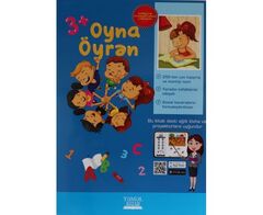 (+3 Yaş) Oyna öyrən - Məktəbəqədər hazırlıq dəsti (8 Kitab)