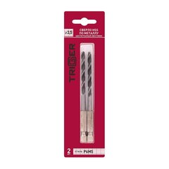 ТРИГГЕР 73435 Сверло с шестигр.хв.по металлу Р6М5 3,5мм (уп.2шт)---