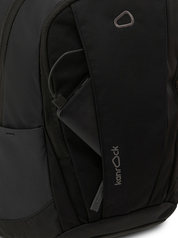 Картинка рюкзак городской Kanrock Prostep 16 Charcoal Black - 15