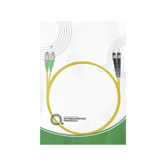 Патч Корд Оптоволоконный FC/APC-ST/UPC SM 9/125 Duplex 2.0мм 1 м