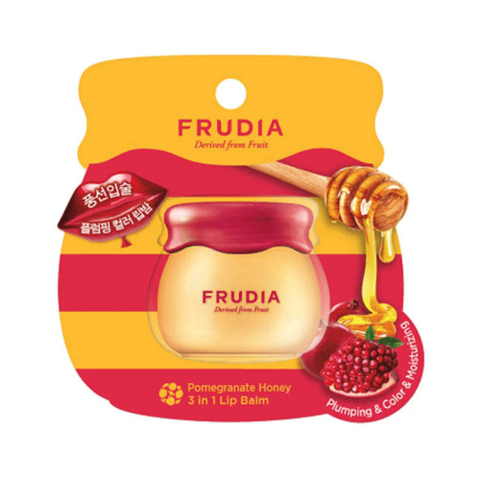 Frudia Pomegranate Honey 3 In 1 Lip Balm - Бальзам для губ с гранатом 3 в 1