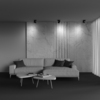 Потолочный светильник Maytoni Onda C024CL-18W4K-B-1