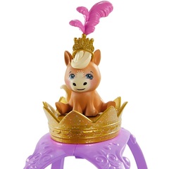 Набор Карета с Пеолой Пони и Питти. Энчантималс Королевская Коллекция