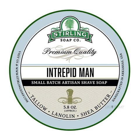 Мыло для бритья Stirling Intrepid Man 170 мл