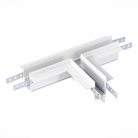 Коннектор T-образный для встраиваемого магнитного шинопровода под ГКЛ 12мм ST Luce SKYLINE 48 ST007.599.12