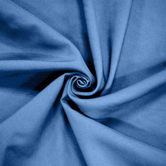 Ткань костюмная Габардин Белый лебедь, 270 гр/м.п., 150 см, Королевский синий