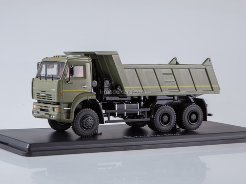 KAMAZ-6522 6x6 tipper khaki 1:43 Start Scale Models (SSM)