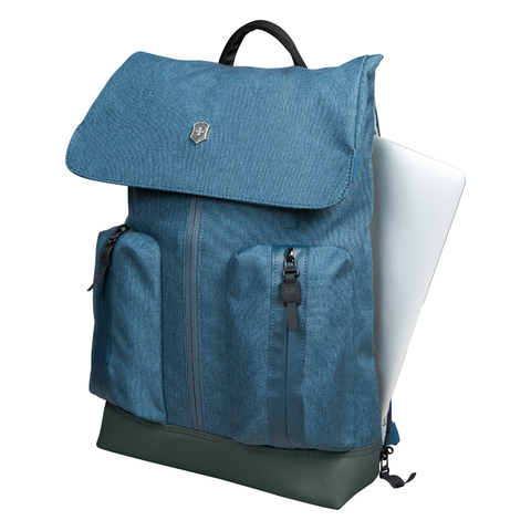 Рюкзак Victorinox Altmont Classic Flapover Laptop 15'', синий, 30x12x44 см, 18 л