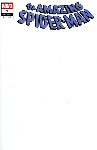 Amazing Spider-Man Vol 7 #1 (Blank Cover)