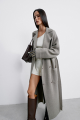 Кардиган-пальто SAHAR, мокко