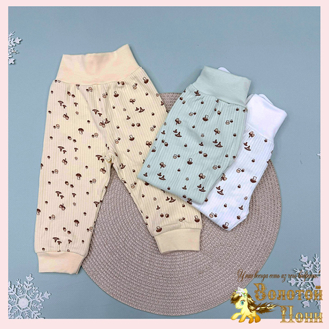 Штанишки хлопок детские (68-86) 251023-GN534