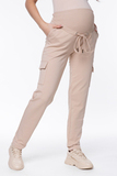 Спортивные брюки для беременных 15863 св.бежевый