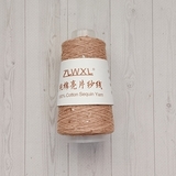 Пряжа Хлопок с пайетками 2 мм 042 бисквит