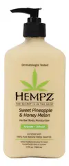 Hempz Молочко для тела увлажняющее Ананас и Медовая Дыня-Sweet Pineapple & Honey Melon Herbal Body Moisturizer,500 мл