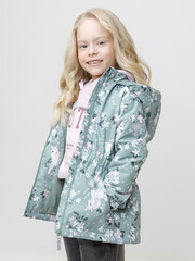 куртка  для девочки  ВК 32142/н/14 УЗГ