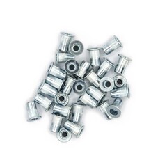 26-7-204 Заклёпки резьбовые стальные, М4?11 мм, 30шт (РемоКолор)