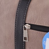 Сумка Саломея 217 македония тауп + черный