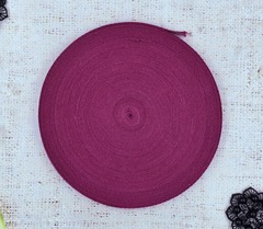 Лента киперная, хлопок, ш. 1 см, св. фуксия