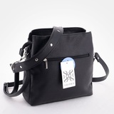 Сумка Саломея 1134 леар черный