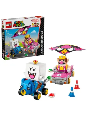 Конструктор Super Mario 72038 Mario Kart — Варио и Король
