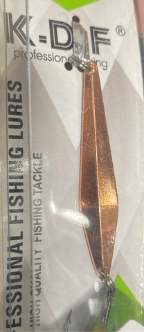 5 Блесна зимняя KDF Bergos 130-8008 2,1 гр 45 мм цв copper