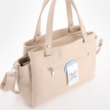 Сумка Саломея 457 леар беж + тиснение