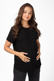 Футболка для беременных 18116 черный