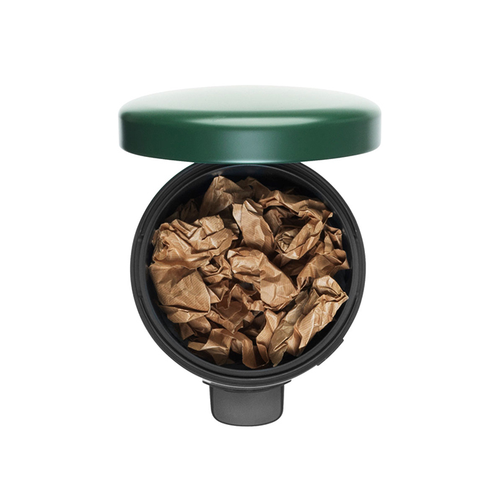 Мусорный бак newIcon (12 л), Зеленая сосна, арт. 304040 - фото 2