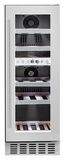 Винный шкаф Temptech STHLM STX30DS нерж. сталь