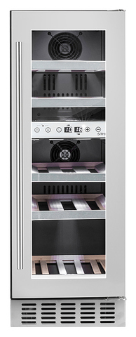 Винный шкаф Temptech STHLM STX30DS нерж. сталь