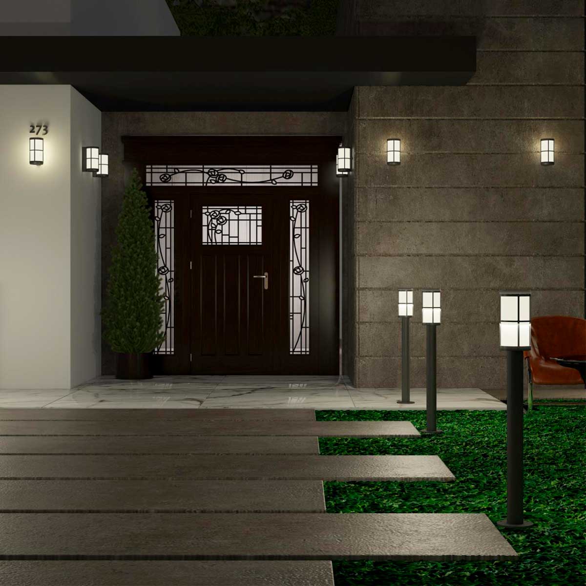 Уличный светильник Novotech Street Zebra 370776