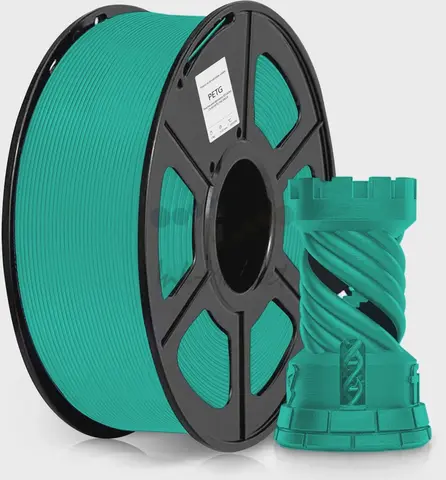 Пластик для принтера 3D Cactus CS-3D-PETG-1KG-DKGN PETG d1.75мм 1кг L316м 1цв.