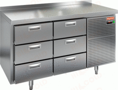 Охлаждаемые столы HICOLD GN 33/TN c дверями и ящиками