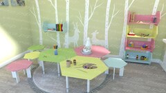 Набор детской мебели «Соты»