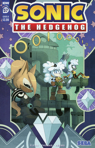 Sonic The Hedgehog Vol 3 #57 (Cover B)